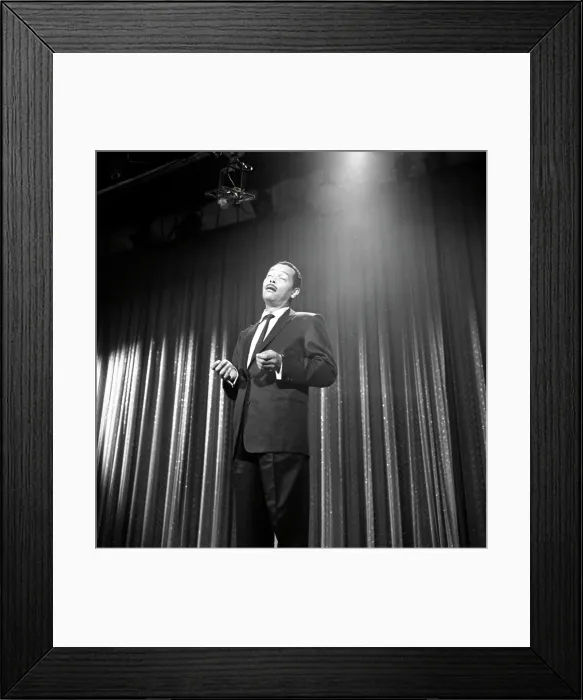 Framed Print : Billy Eckstine Performing Framed Print : Billy Eckstine Performing