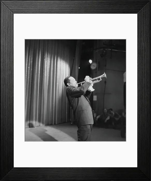 Framed Print : Billy Eckstine Performing Framed Print : Billy Eckstine Performing