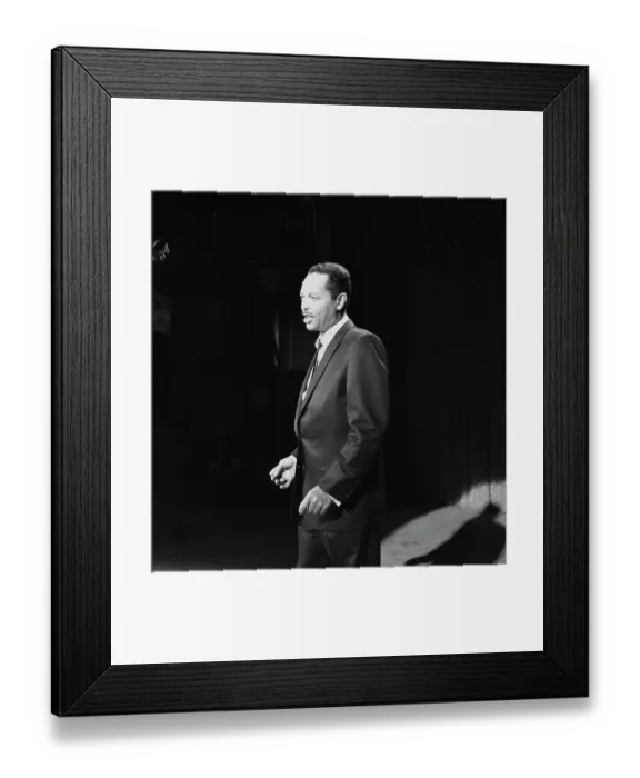 Framed Print : Billy Eckstine Performing Framed Print : Billy Eckstine Performing