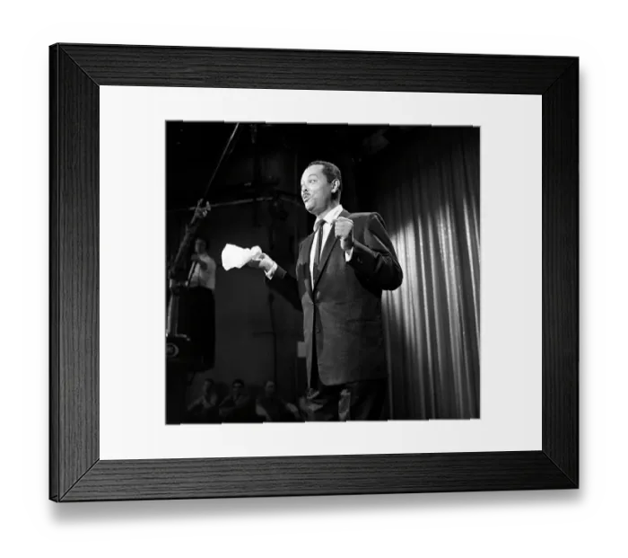 Framed Print : Billy Eckstine Performing Framed Print : Billy Eckstine Performing