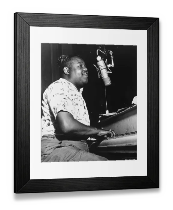 Framed Print : Fats Domino Live Framed Print : Fats Domino Live