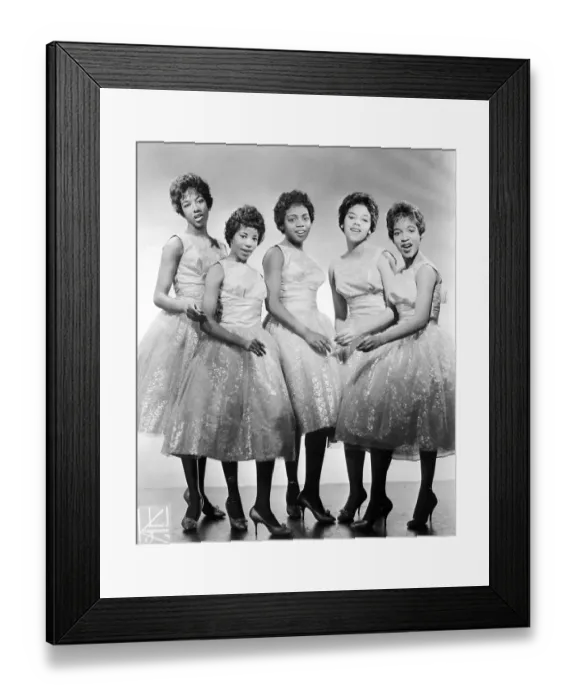 Framed Print : The Chantels Portrait Framed Print : The Chantels Portrait