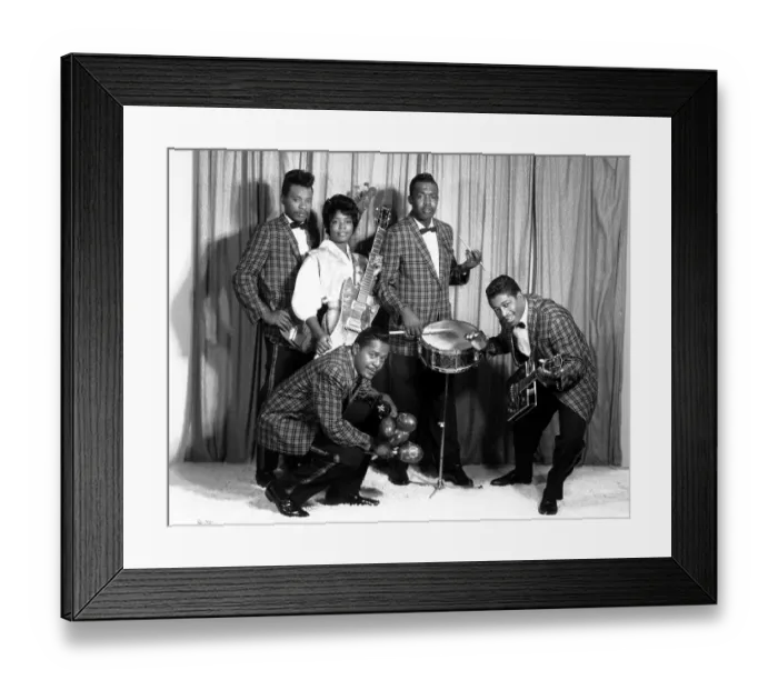 Framed Print : Bo Diddley & His Band Framed Print : Bo Diddley & His Band