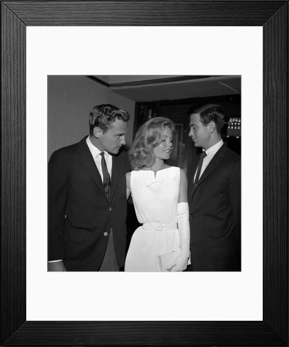Framed Print : Actor And Actress At An Event Framed Print : Actor And Actress At An Event