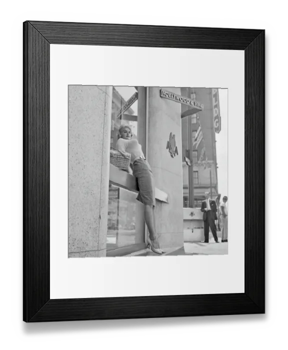 Framed Print : Hollywood And Vine Framed Print : Hollywood And Vine