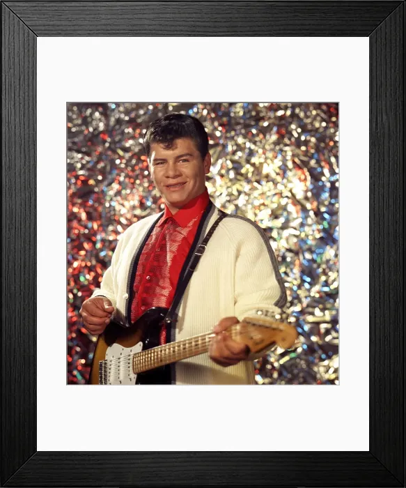 Framed Print : Latin rock and roll singer Ritchie Valens Framed Print : Latin rock and roll singer Ritchie Valens