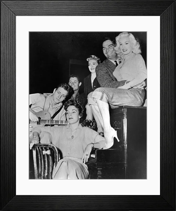Framed Print : Eddie Cochran And Friends