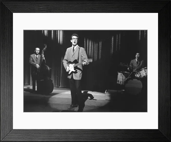 Framed Print : Photo of Buddy Holly & The Crickets