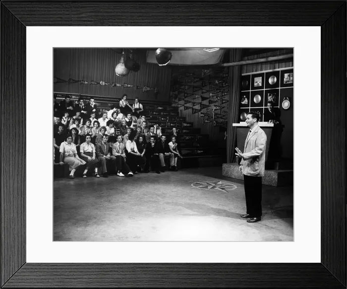 Framed Print : American Bandstand TV Still Framed Print : American Bandstand TV Still