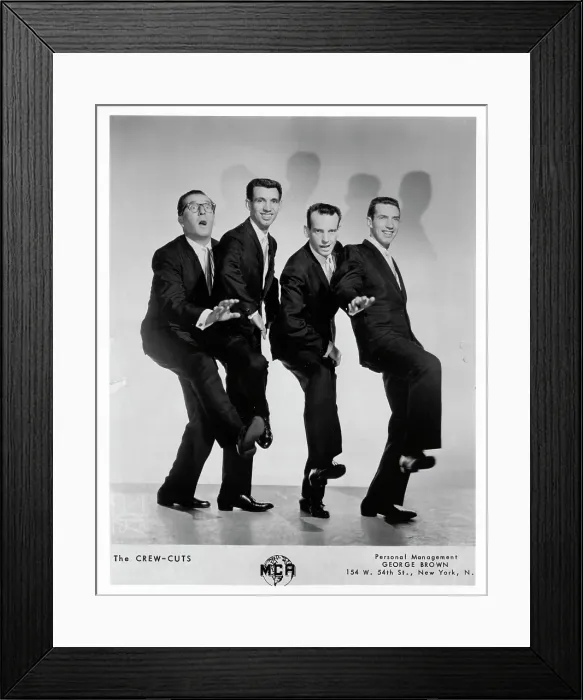 Framed Print : Photo of Crew Cuts Framed Print : Photo of Crew Cuts