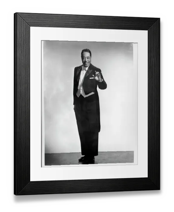 Framed Print : Duke Ellington Portrait Session Framed Print : Duke Ellington Portrait Session