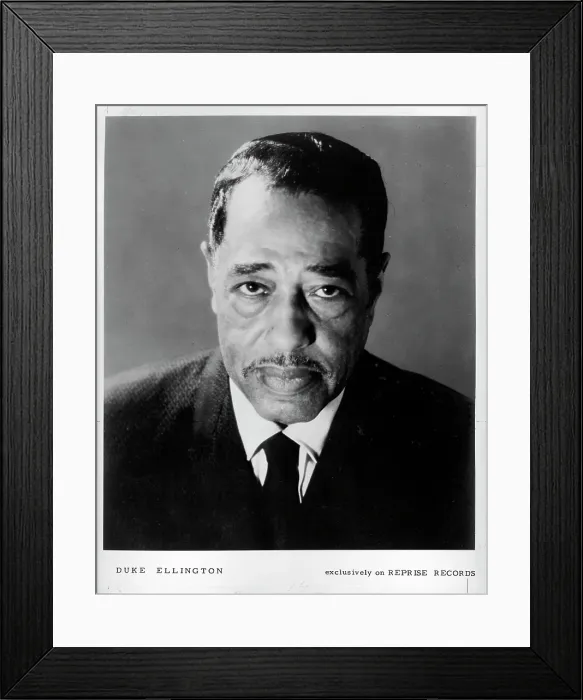 Framed Print : Duke Ellington Portrait Framed Print : Duke Ellington Portrait