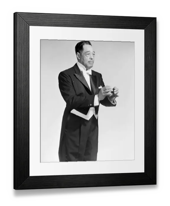 Framed Print : Duke Ellington Portrait Session Framed Print : Duke Ellington Portrait Session