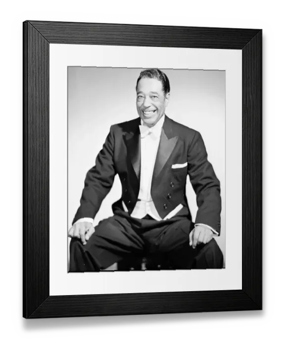 Framed Print : Duke Ellington Portrait Session Framed Print : Duke Ellington Portrait Session