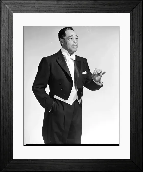 Framed Print : Duke Ellington Portrait Session Framed Print : Duke Ellington Portrait Session