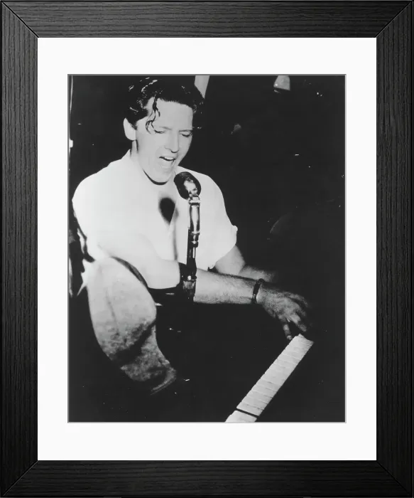 Framed Print : Jerry Lee Lewis Framed Print : Jerry Lee Lewis