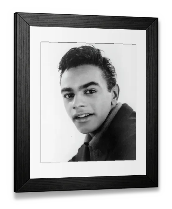 Framed Print : Johnny Mathis Portrait Framed Print : Johnny Mathis Portrait