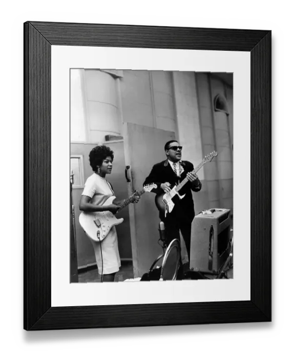 Framed Print : Mickey And Sylvia Framed Print : Mickey And Sylvia