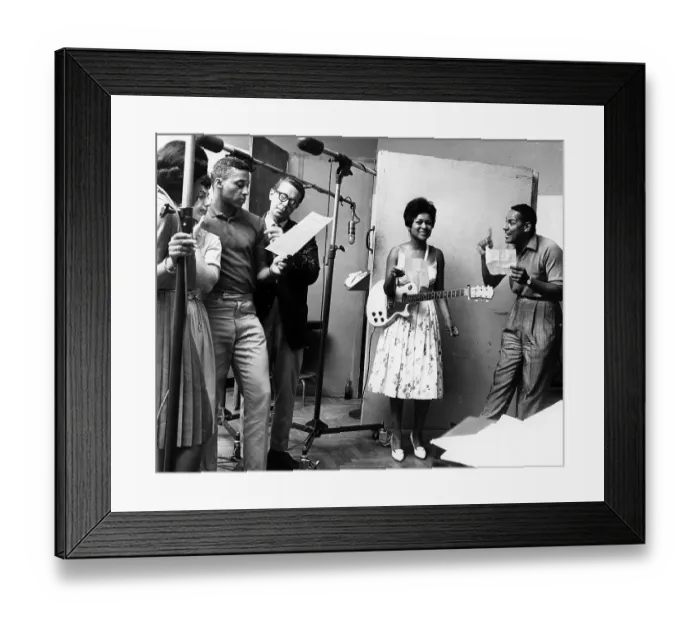 Framed Print : Mickey And Sylvia Framed Print : Mickey And Sylvia