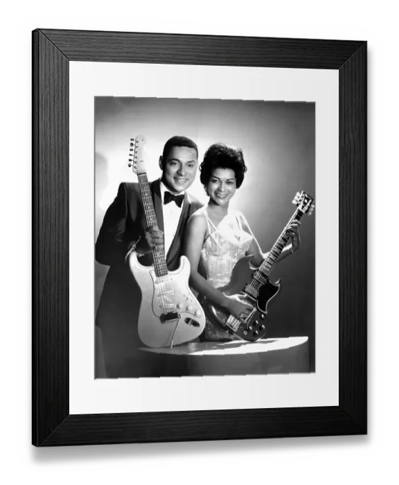 Framed Print : Mickey And Sylvia Framed Print : Mickey And Sylvia