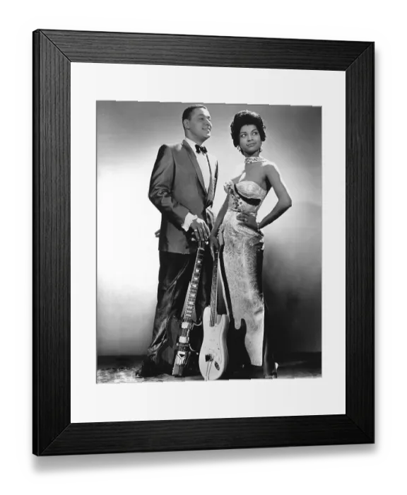 Framed Print : Mickey And Sylvia Framed Print : Mickey And Sylvia
