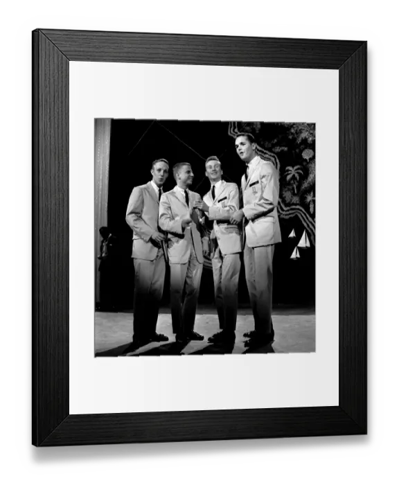 Framed Print : Photo of Four Preps Framed Print : Photo of Four Preps