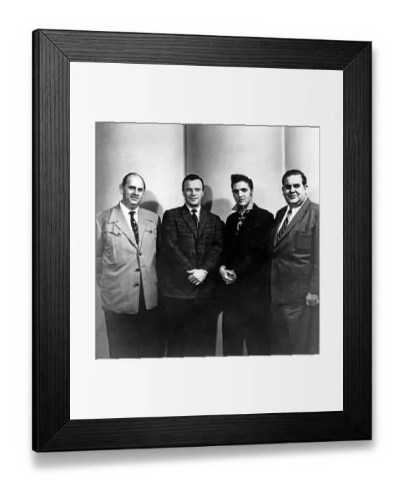 Framed Print : Elvis Presley At RCA Studios