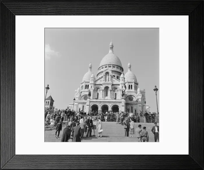 Framed Print : Sacré-Coeur In Paris