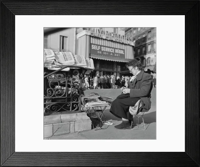 Framed Print : Paris News Framed Print : Paris News