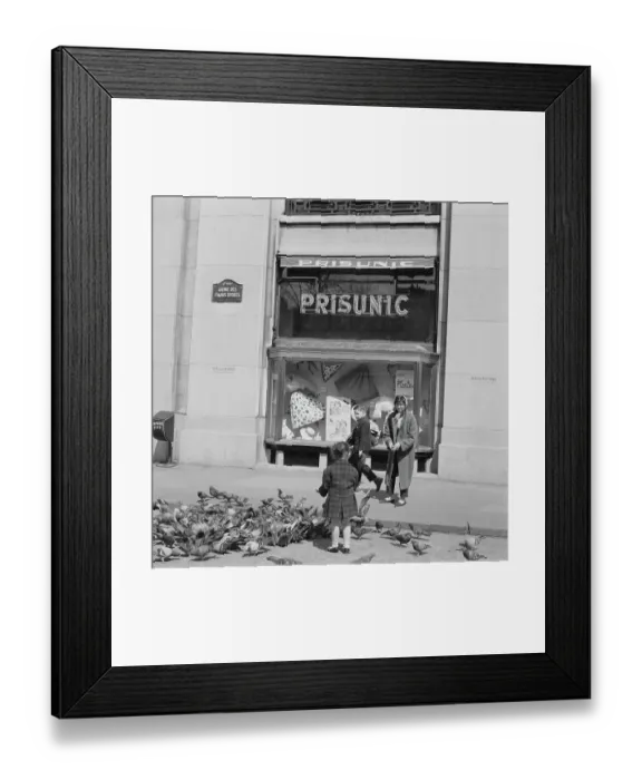 Framed Print : Parisian Springtime, 1958 Framed Print : Parisian Springtime, 1958