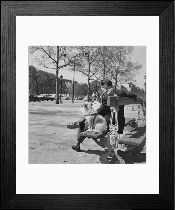 Framed Print : Parisian Springtime, 1958 Framed Print : Parisian Springtime, 1958