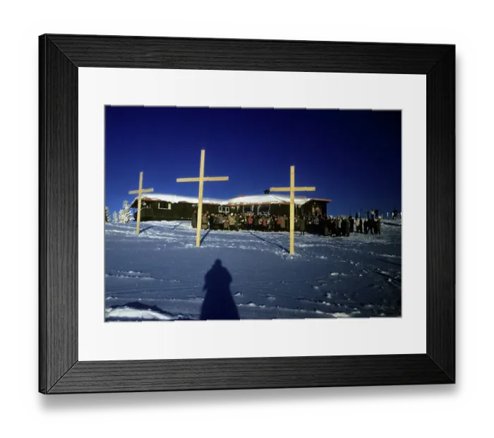 Framed Print : EASTER SUNRISE SERVICE Framed Print : EASTER SUNRISE SERVICE