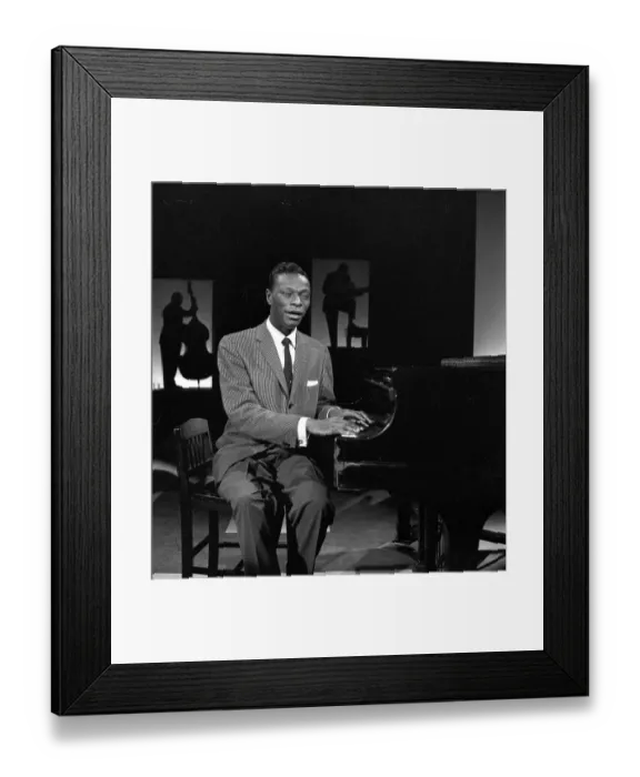 Framed Print : Nat King Cole On The Ed Sullivan Show Framed Print : Nat King Cole On The Ed Sullivan Show