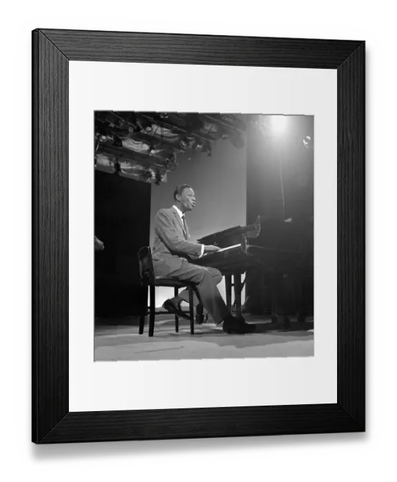 Framed Print : Nat King Cole On The Ed Sullivan Show Framed Print : Nat King Cole On The Ed Sullivan Show