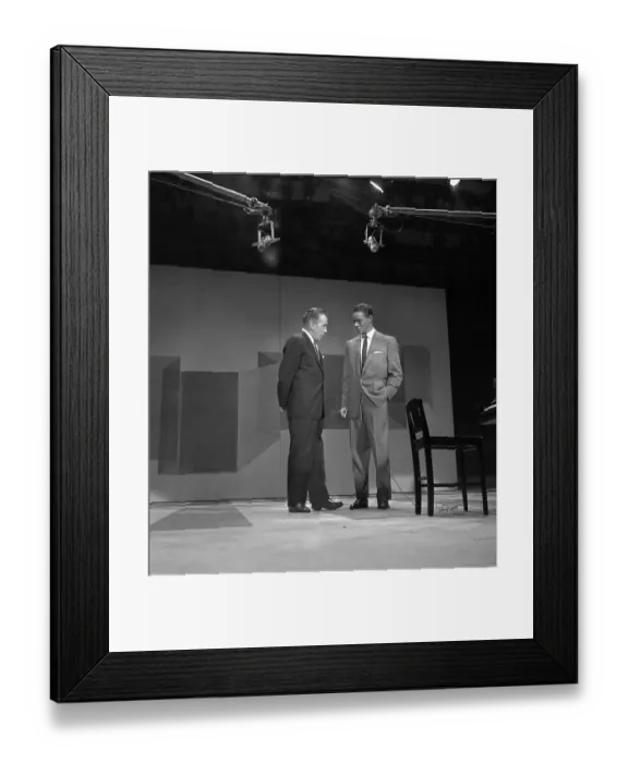 Framed Print : Nat King Cole On The Ed Sullivan Show Framed Print : Nat King Cole On The Ed Sullivan Show