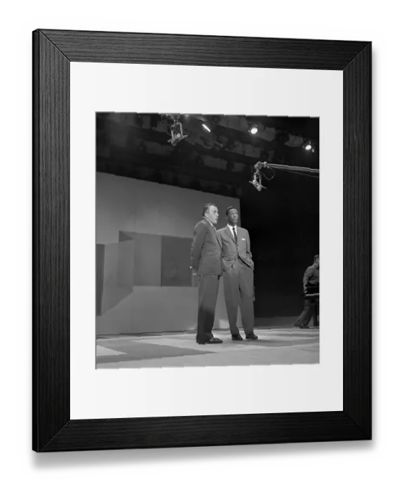 Framed Print : Nat King Cole On The Ed Sullivan Show Framed Print : Nat King Cole On The Ed Sullivan Show