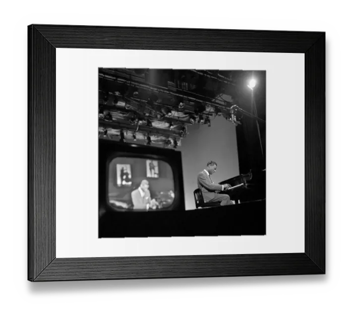Framed Print : Nat King Cole On Ed Sullivan Show Framed Print : Nat King Cole On Ed Sullivan Show