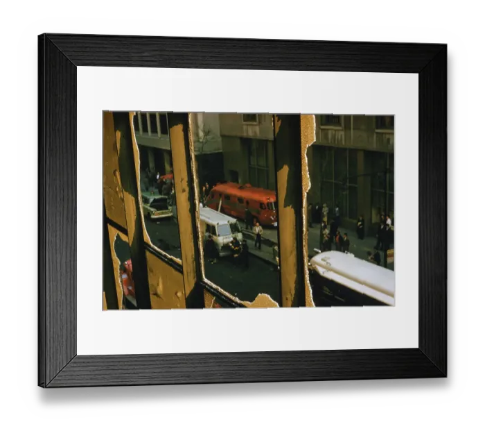 Framed Print : Museum of Modern Art (MOMA) Fire Framed Print : Museum of Modern Art (MOMA) Fire