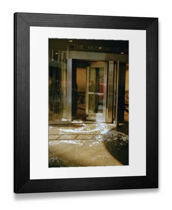 Framed Print : Museum of Modern Art (MOMA) Fire Framed Print : Museum of Modern Art (MOMA) Fire
