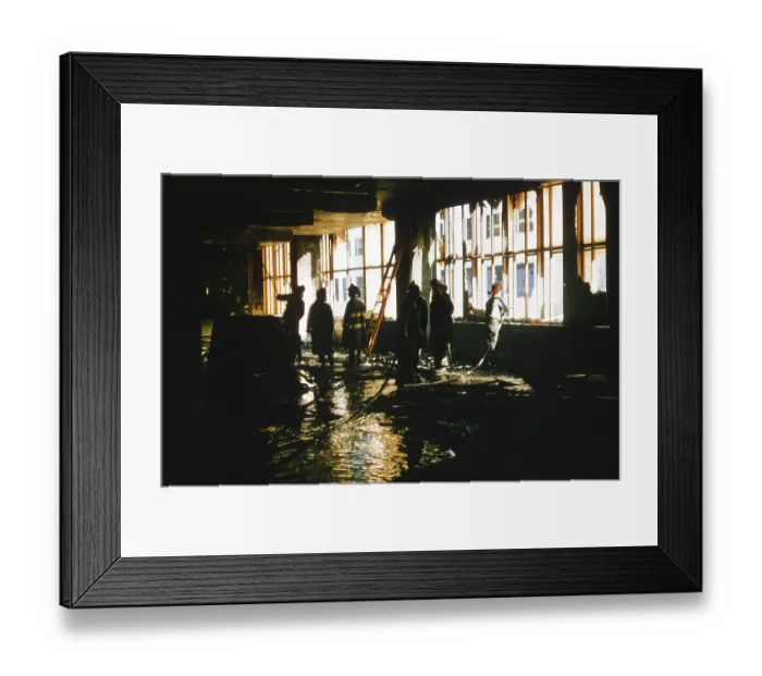 Framed Print : Museum of Modern Art (MOMA) Fire Framed Print : Museum of Modern Art (MOMA) Fire