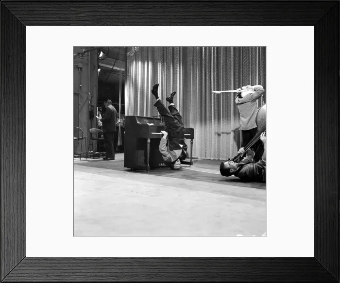 Framed Print : Photo of Freddie Bell and the Bellboys Framed Print : Photo of Freddie Bell and the Bellboys