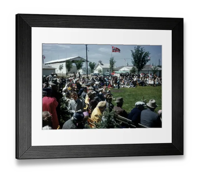 Framed Print : NORWAY DAY