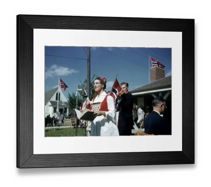 Framed Print : NORWAY DAY Framed Print : NORWAY DAY