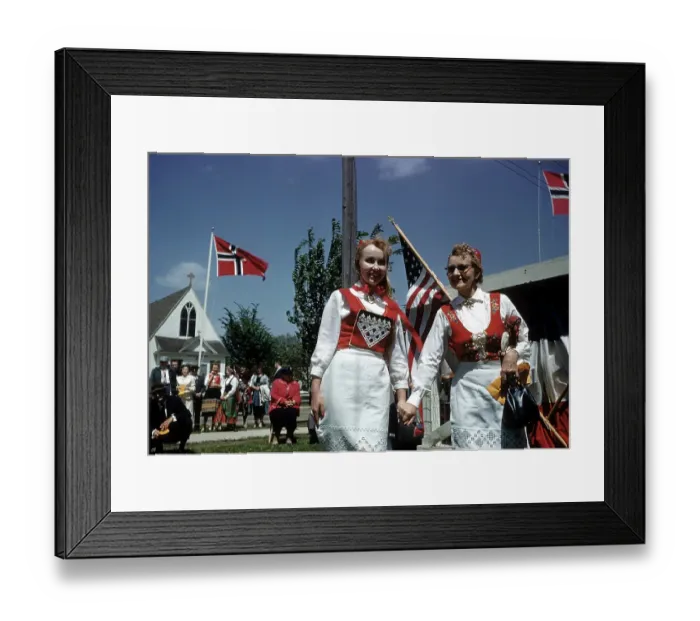 Framed Print : NORWAY DAY