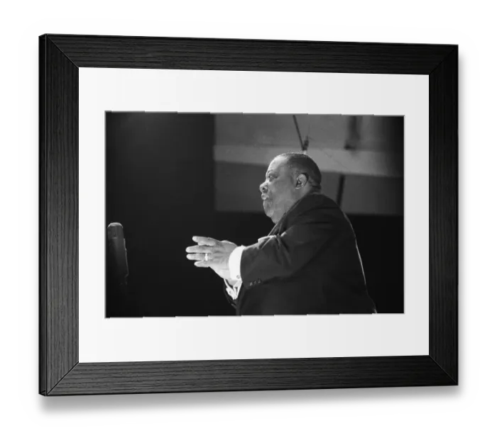 Framed Print : Jimmy Rushing Performs At The Newport Jazz Festival Framed Print : Jimmy Rushing Performs At The Newport Jazz Festival