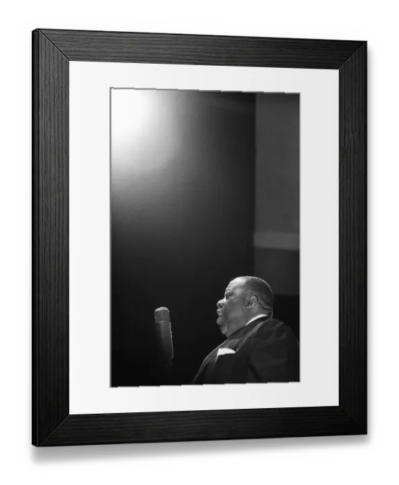Framed Print : Jimmy Rushing Performs At The Newport Jazz Festival Framed Print : Jimmy Rushing Performs At The Newport Jazz Festival