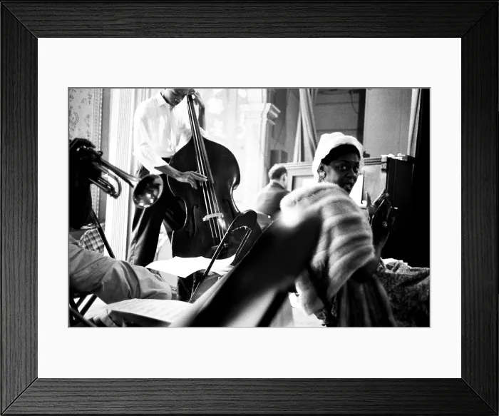 Framed Print : Dinah Washington Sings At A Church Service Framed Print : Dinah Washington Sings At A Church Service