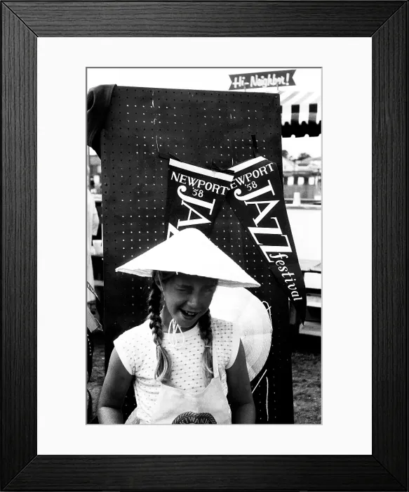 Framed Print : Newport Jazz Festival