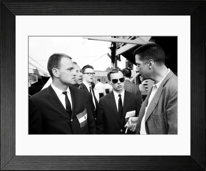 Framed Print : John Hammond At The Newport Jazz Festival Framed Print : John Hammond At The Newport Jazz Festival