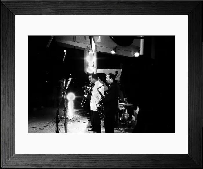 Framed Print : Lester Young At The Newport Jazz Festival Framed Print : Lester Young At The Newport Jazz Festival